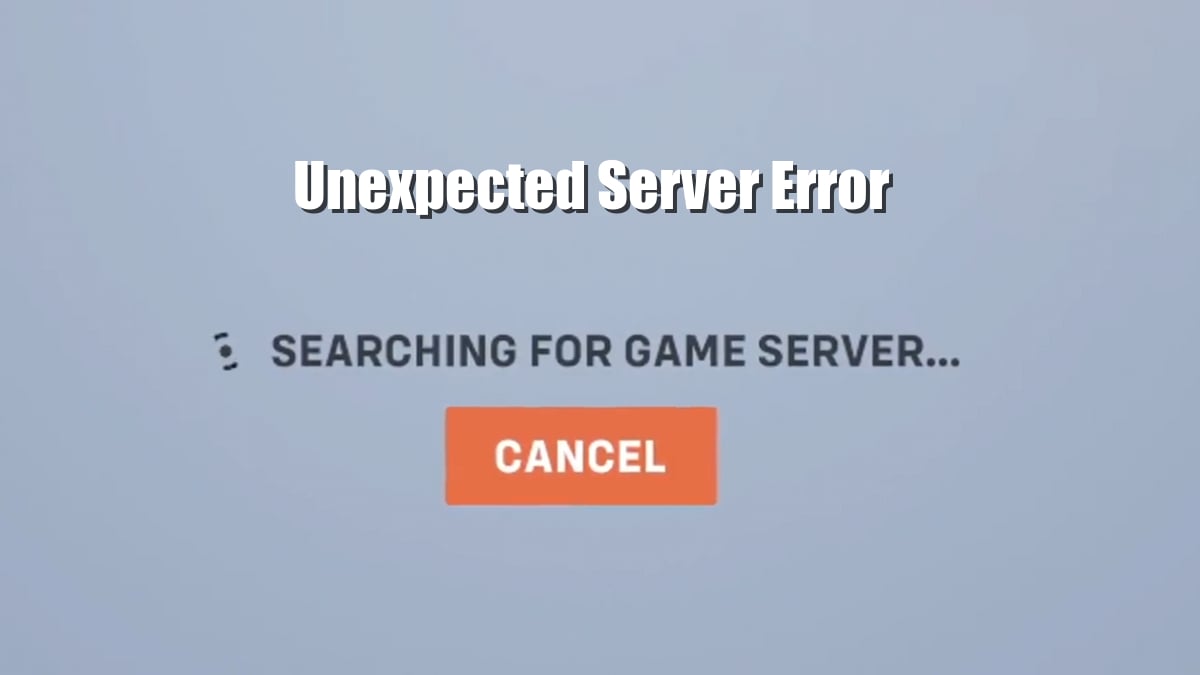 How to fix Overwatch 2 unexpected server error bug