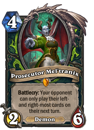 Prosecutor Mel'tranix - Maw and Disorder Legendary
Image by Blizzard