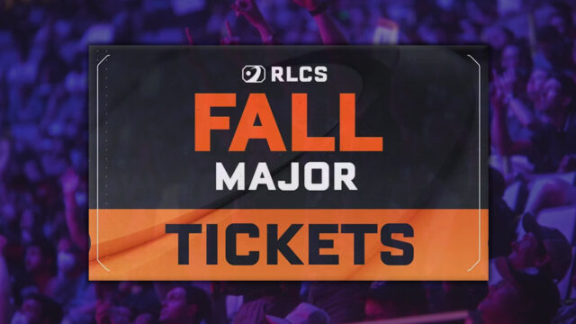RLCS Fall Major Tickets on sale today