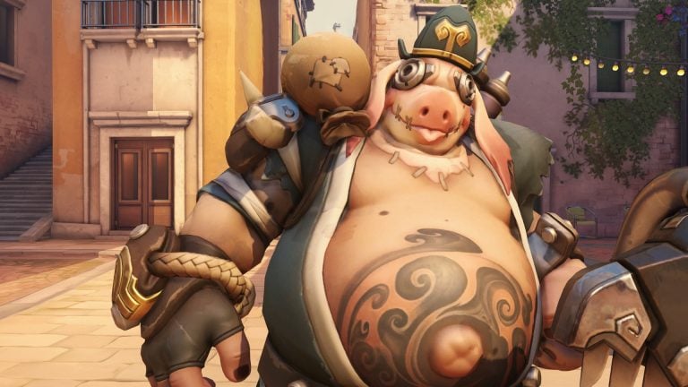 Roadhog bares it all in Overwatch 2 design, leaving fans shaking and crying