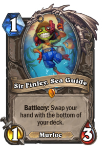 Sir Finley, Sea Guide Hearthstone
(Image via Blizzard)