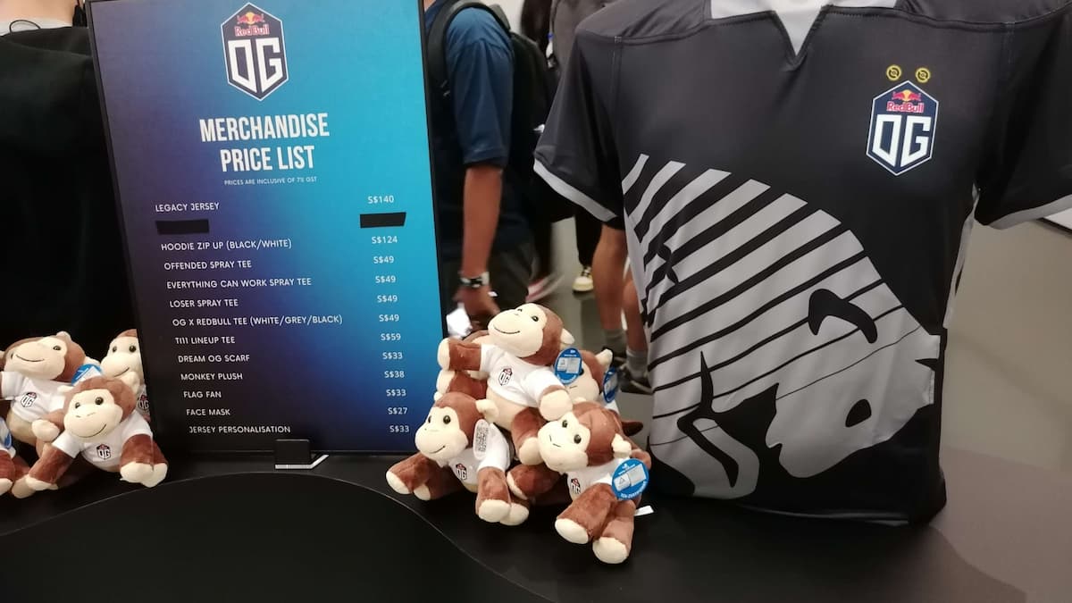 TI11 Secret Shop, Singapore location, Dota 2 team merch, pop up shops, and more!