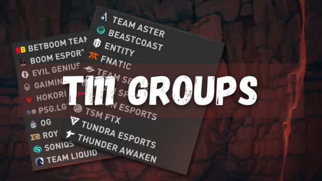 TI11 Groups are out! Find out the Group of death