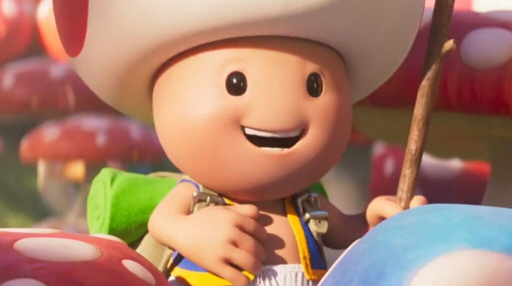 Toad will finally sing in the Super Mario Bros. Movie