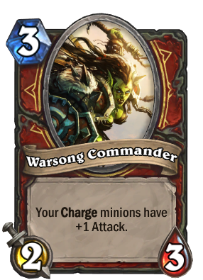 Warsong Commander a Hearthstone Nerf meme - Image via Blizzard