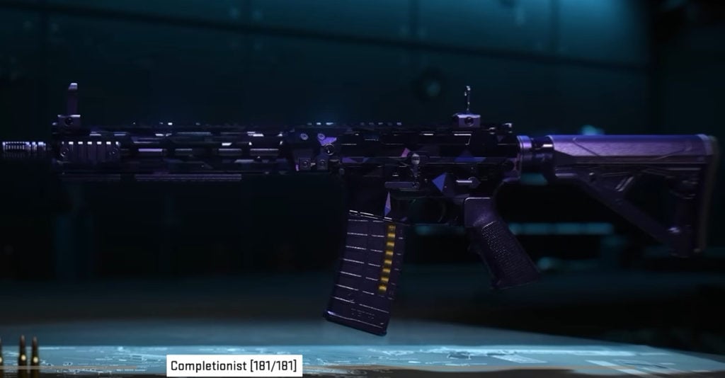 Possibly "Dark matter lookalike" camo from MW2