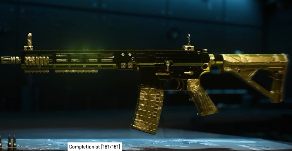 Gold camo in MW2