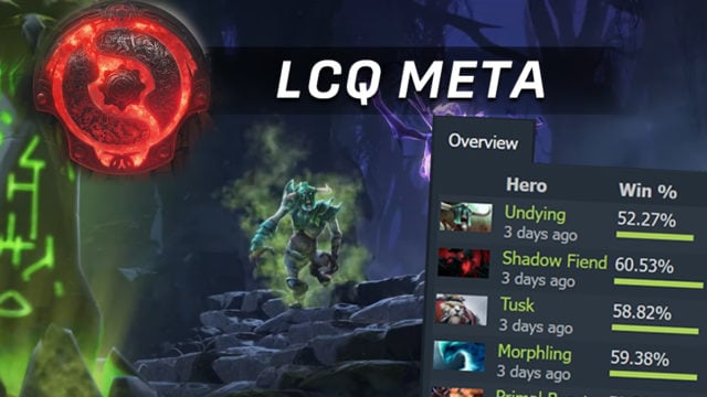 TI11: Shadow Fiend and Undying define LCQ Meta after 103 games