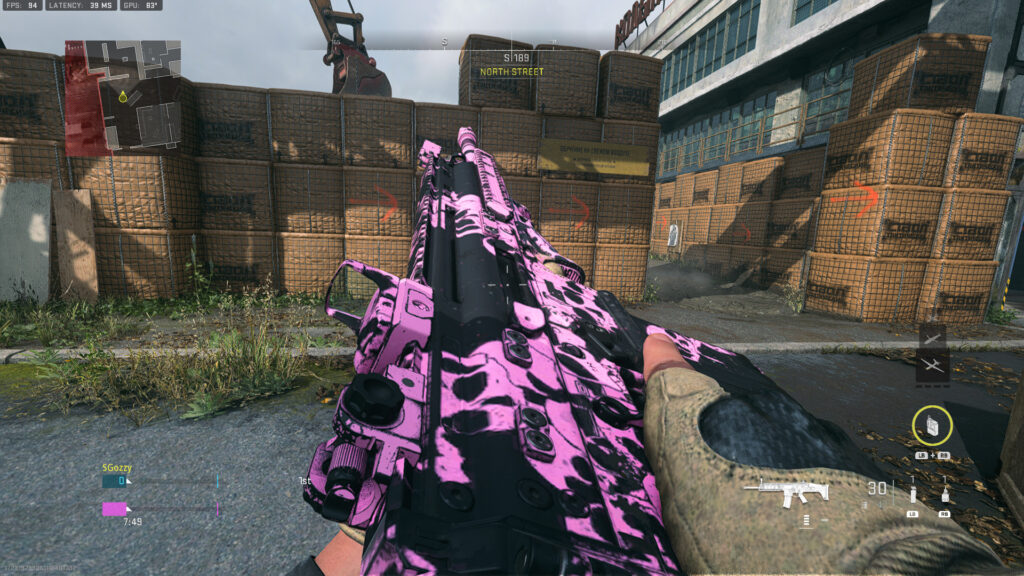 The best loadout for the TAQ-56 (Scar) in MW2