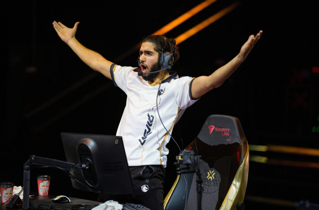 Team Liquid ScreaM during a VCT event. ScreaM and Nivera parted ways with Team liquid in November 2022.