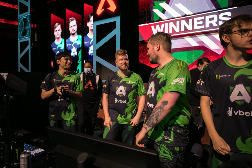 Alliance team at LAN