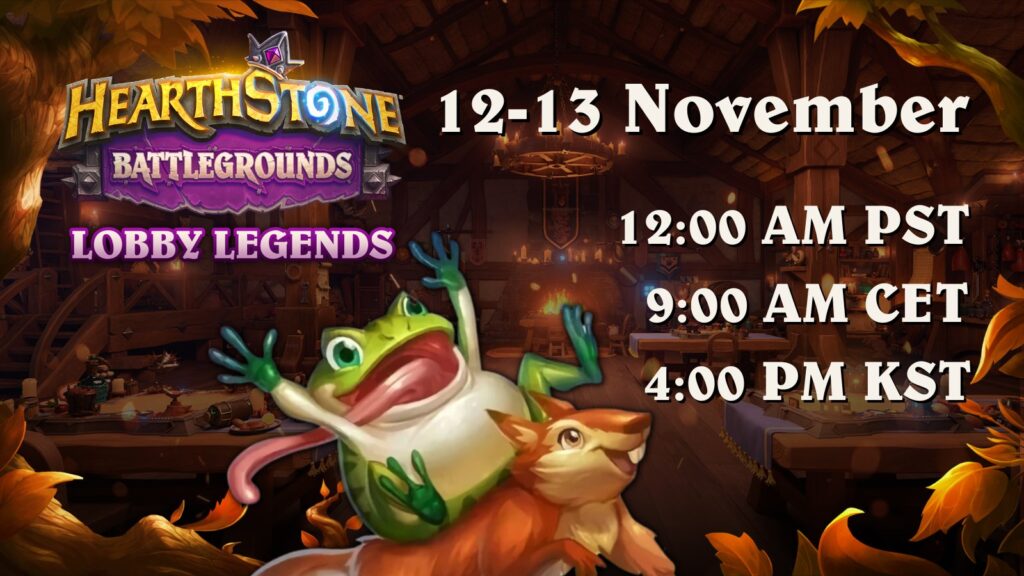 Battlegrounds Lobby Legends joins Hallow’s End celebrations this weekend with a $50K event