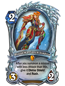 Diamond Blood Matriarch Liadrin
(Image via Blizzard)