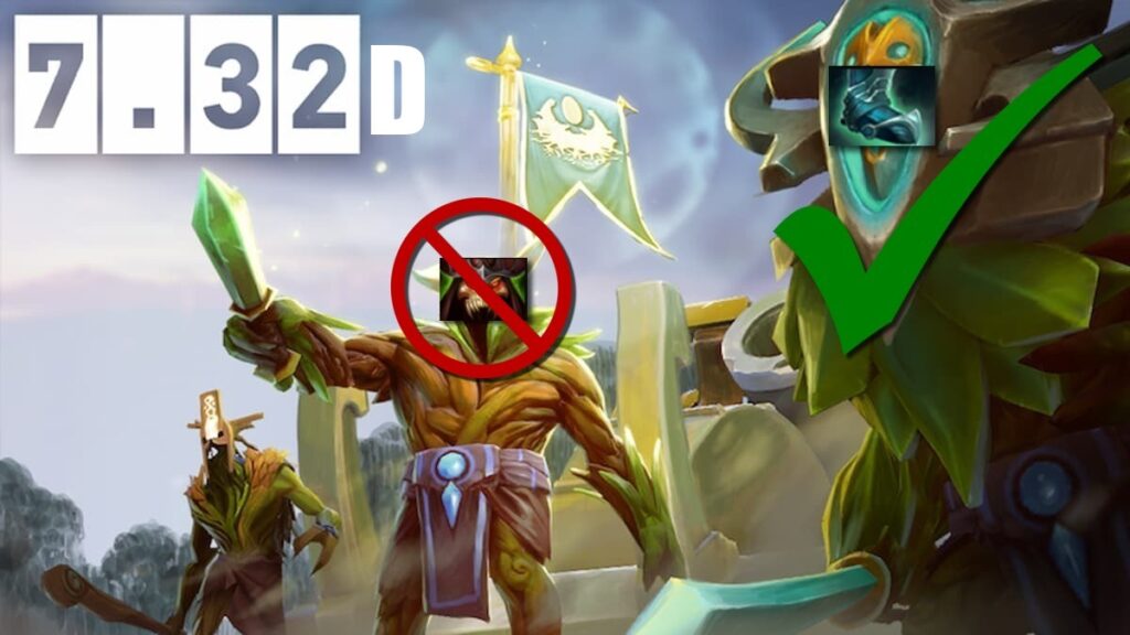 Dota 2 patch 7.32d nerfs Wraith pact and buffs tons of other items