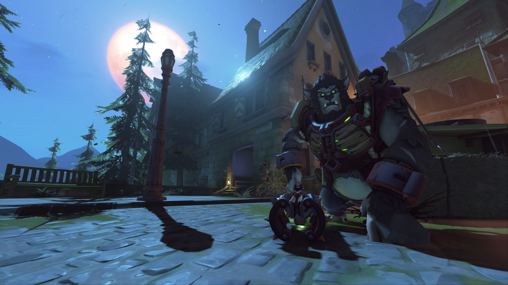 Overwatch 2 Halloween Terror Werewolf Winston Legendary Skin