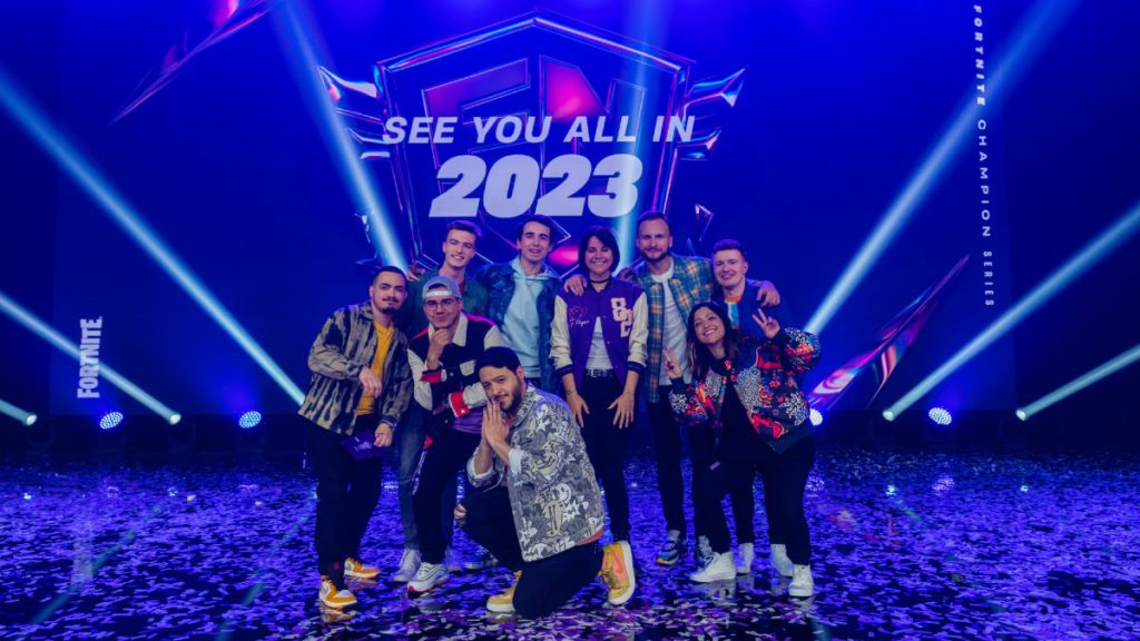 Jacob PR alongside the FNCS Invitational 2022 crew