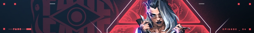 Valorant agent Fade banner