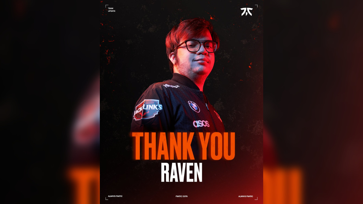 Fnatic parts ways with Raven after 2 years