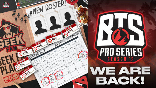Geek Fam returns to Dota. Roster yet to be announced ahead of BTS game