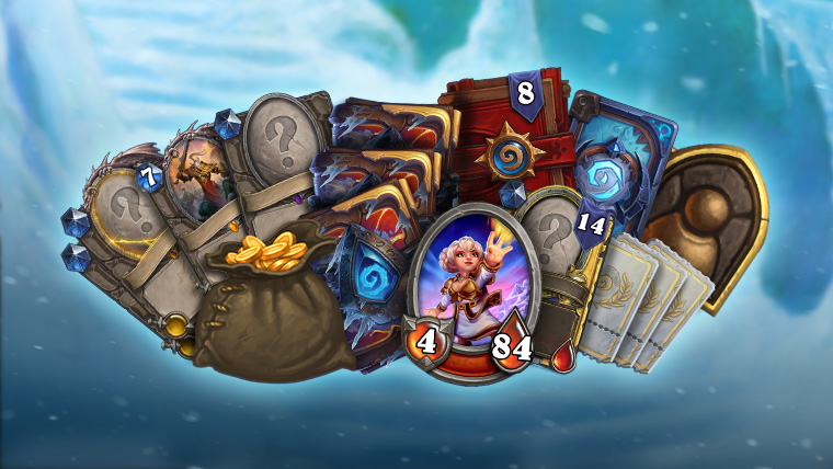 Hearthstone Rewards Track Free Loot
(Image via Blizzard)