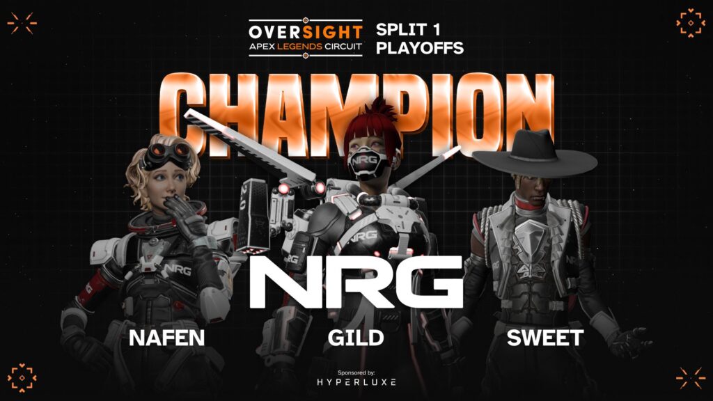 Oversight Apex Playoffs: Dominant NRG take title