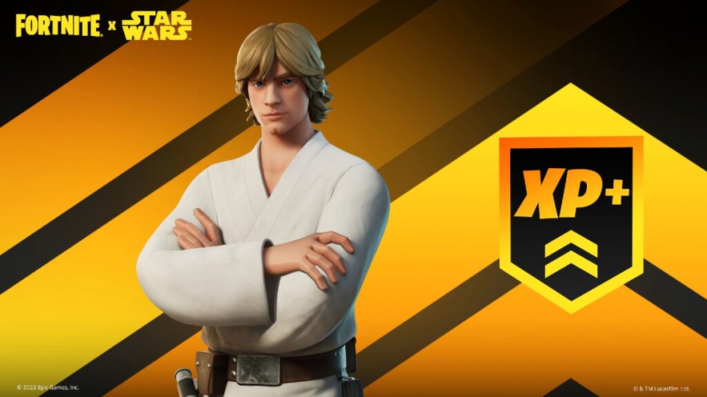 Fortnite x Star Wars returns with Luke Skywalker, Leia Organa, & Han Solo