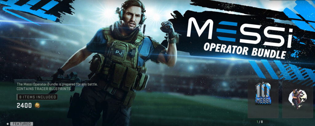 Call of Duty MWII’s Messi bundle has arrived with 8 brand new items