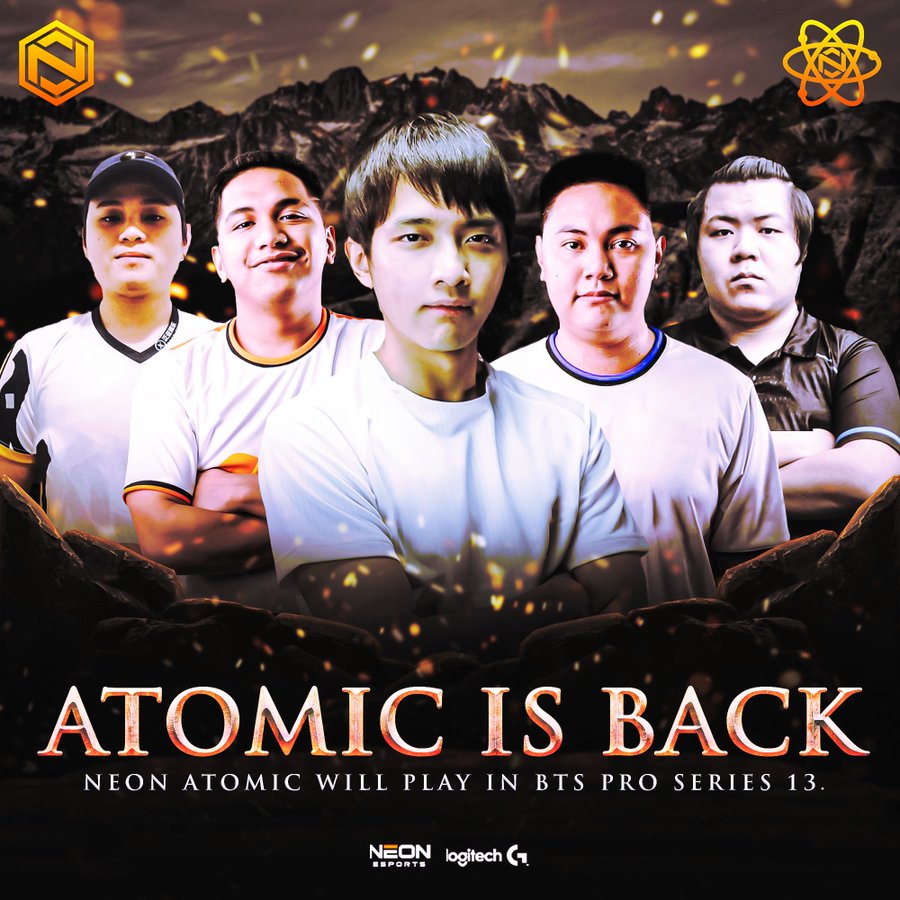 Atomic Neon signals NEON esports Dota 2 return