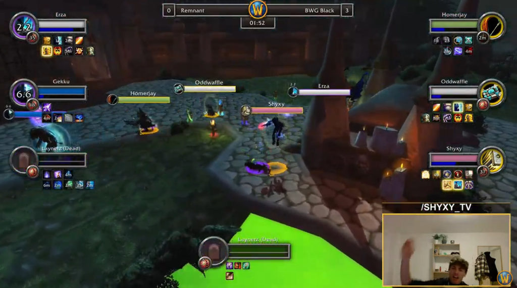 Shyxy celebrates hard-fought victory in Wrath Classic Arena Tournament