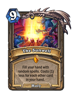 The Sunwell - Hearthstone Free Legendary with patch 24.6