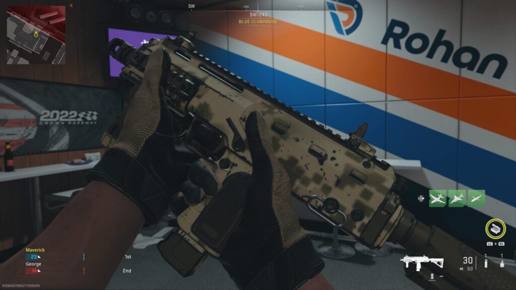 The best loadout to use for the Vel 46 (MP7) in MW2