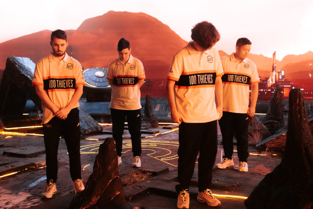 100Thieves announced as first NA Team to be competing at the Red Bull Home Ground Manchester