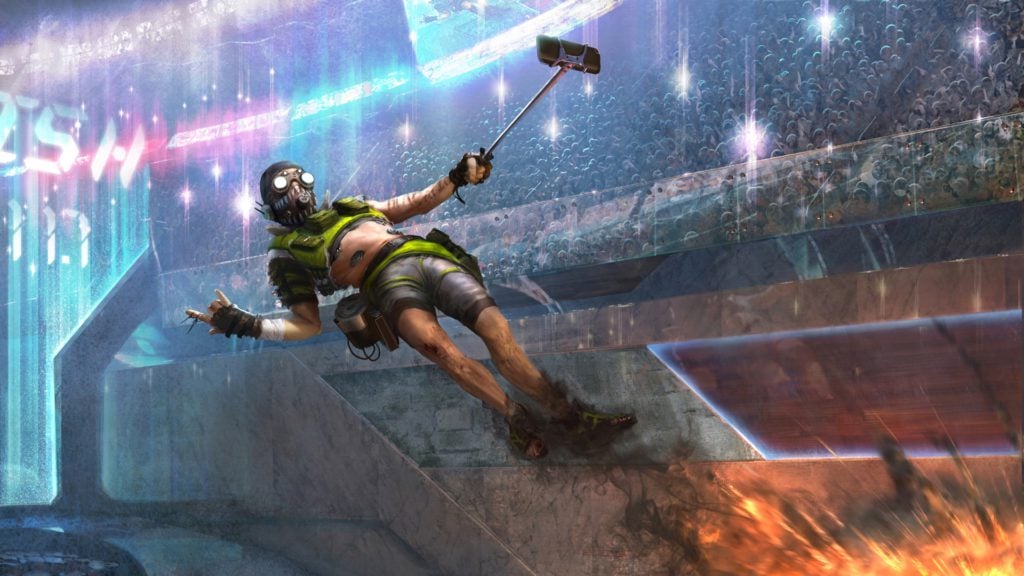 Apex Legends Octane concept art