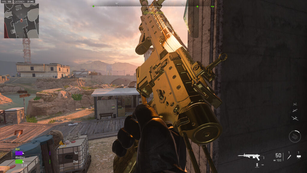 The best loadout for the FSS Hurricane SMG in MW2