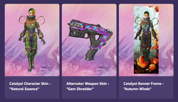 The contents of the Natural Essence Bundle 