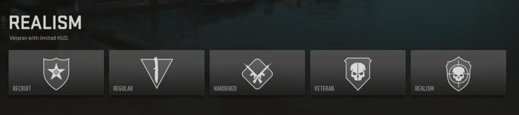 Call of Duty MWII difficulty levels. Activision Publishing, Inc.