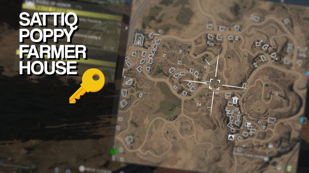 How to get the Sattiq Poppy Farmer House Key in MW2 Warzone 2 DMZ