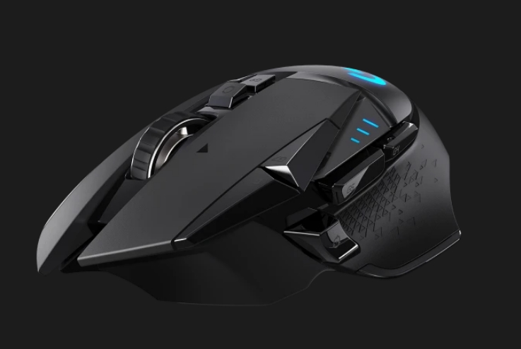 The Logitech G502 gaming mouse