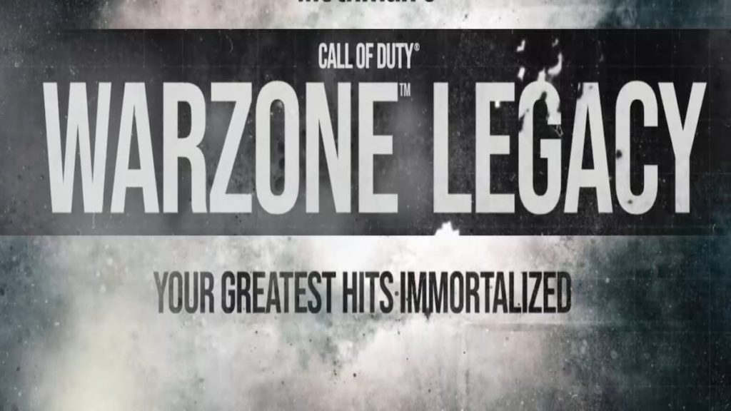 This is the logo for Warzone Legacy shown in the video made by Call of Duty.