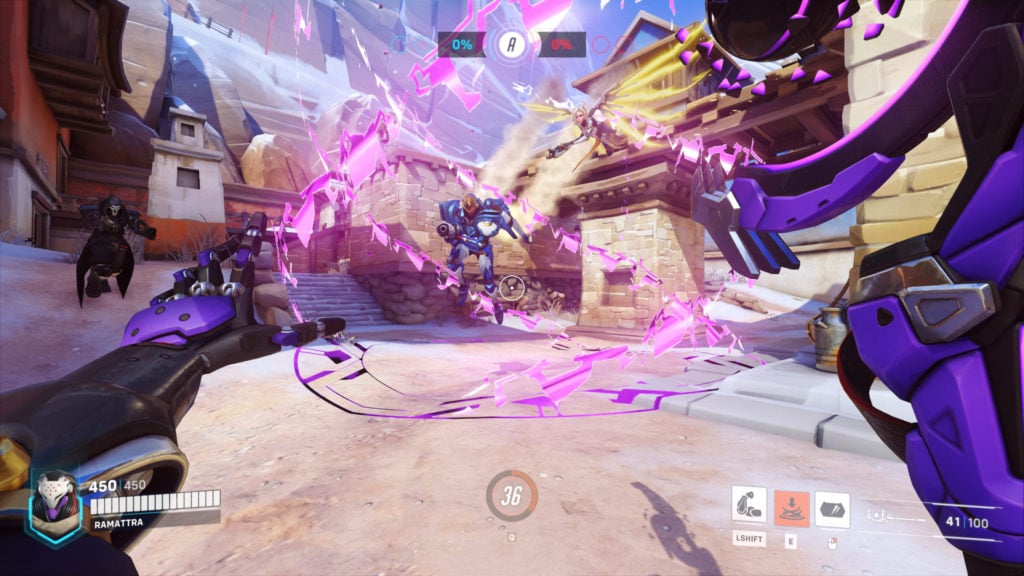 The Overwatch 2 Ravenous Vortex ability