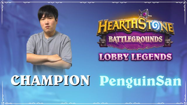 PenguinSan dominates the $100,000 Battlegrounds Lobby Legends Winter Vail event
