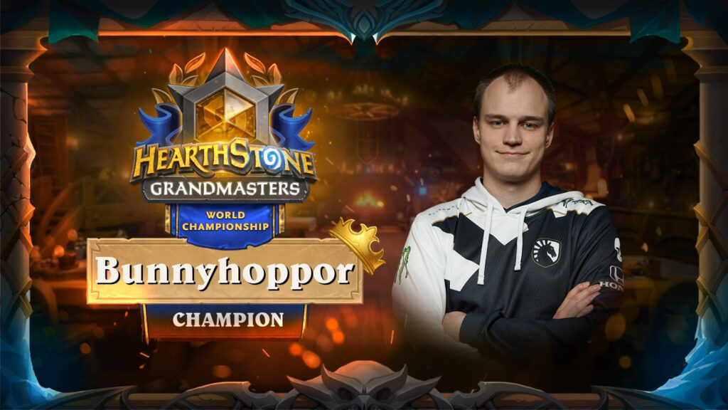 Bunnyhoppor wins Hearthstone World Championship 2022