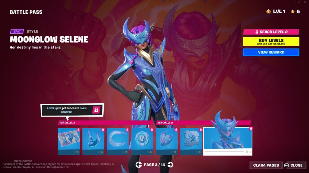 Fortnite Chapter 4 Battle Pass Page 2