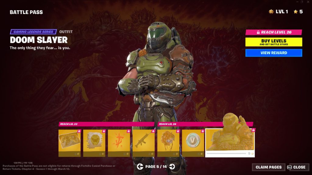Fortnite Chapter 4 Battle Pass Page 5