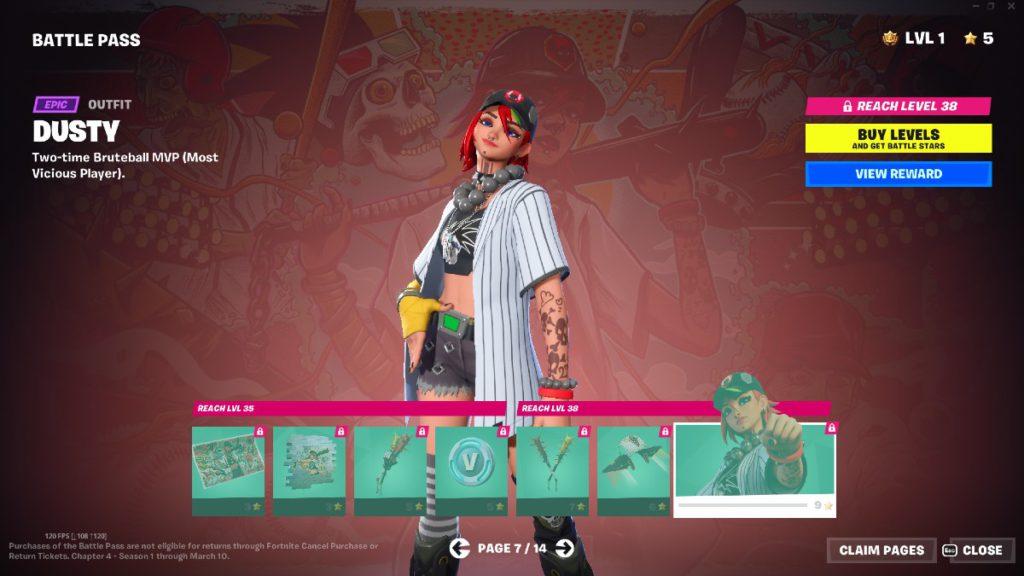 Fornite Chapter 4 Battle Pass page 7