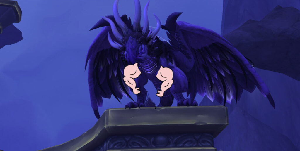 WoW raid boss Raszageth dons festive santa hat for Winter Veil