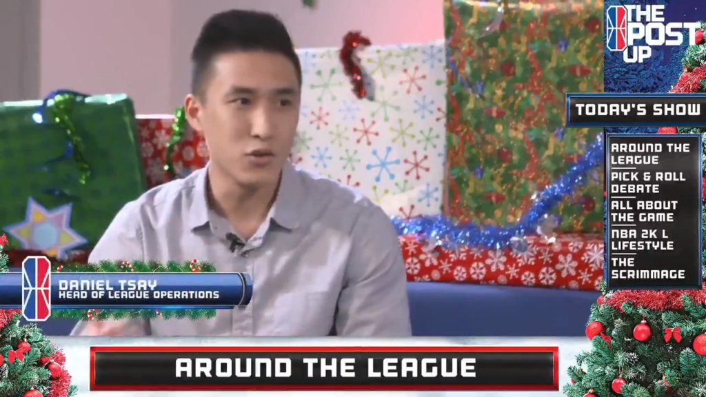 Daniel Tsay was formerly part of the NBA 2K League