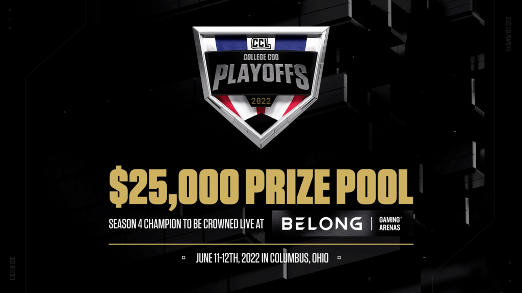 The 2022 College CoD Playoffs had a $25,000 prize pool.