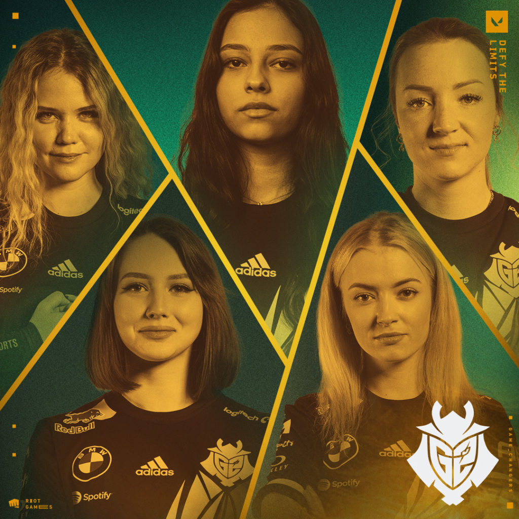 G2 Gozen is an all-female Valorant team