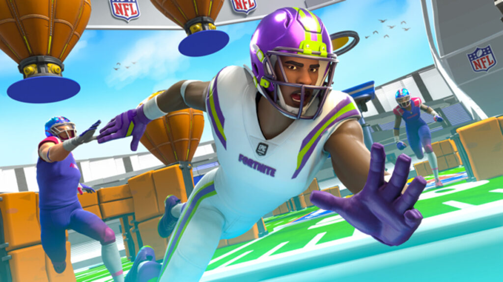 Fortnite x NFL enters the metaverse with NFL Zone creative map